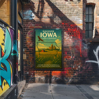 Discover Iowa A Land Of Abundance Poster
