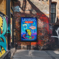 Las Vegas Sin City Poster PosterGoat