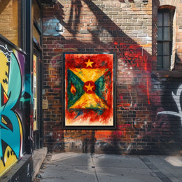 Vibrant Expression Poster