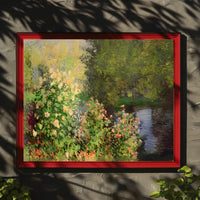 Nature's Palette A Floral and Forest Symphony Poster