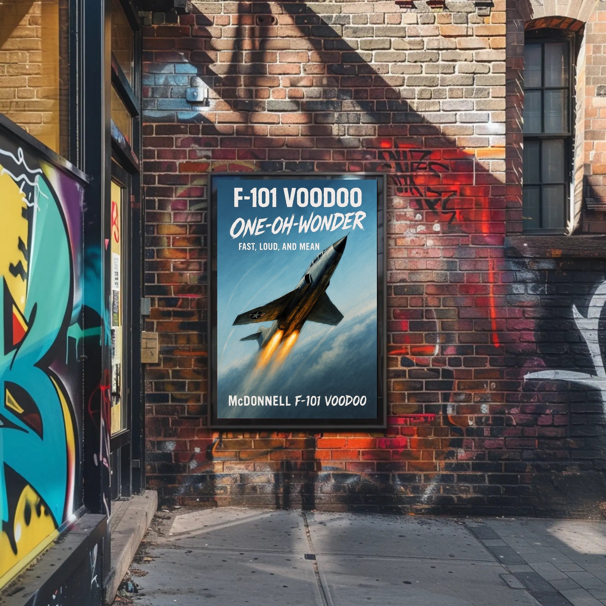 F-101 Voodoo One-Oh-Wonder Poster PosterGoat