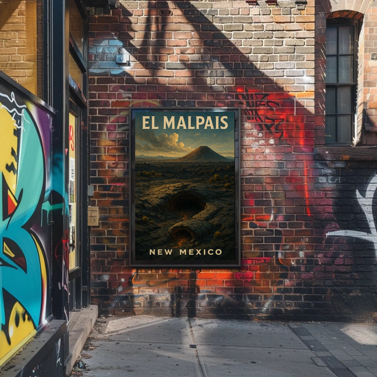 El Malpais, New Mexico Poster