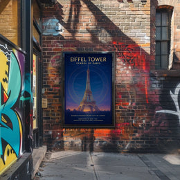 Eiffel Tower Symbol of Paris Poster