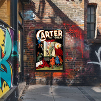 Carter the Great Magic Show Vintage Art Poster