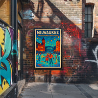 Milwaukee Frost and Firelight Poster