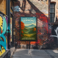Explore The Spirit Of Vermont Poster Art
