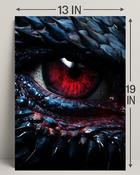 The DragonS Gaze Poster
