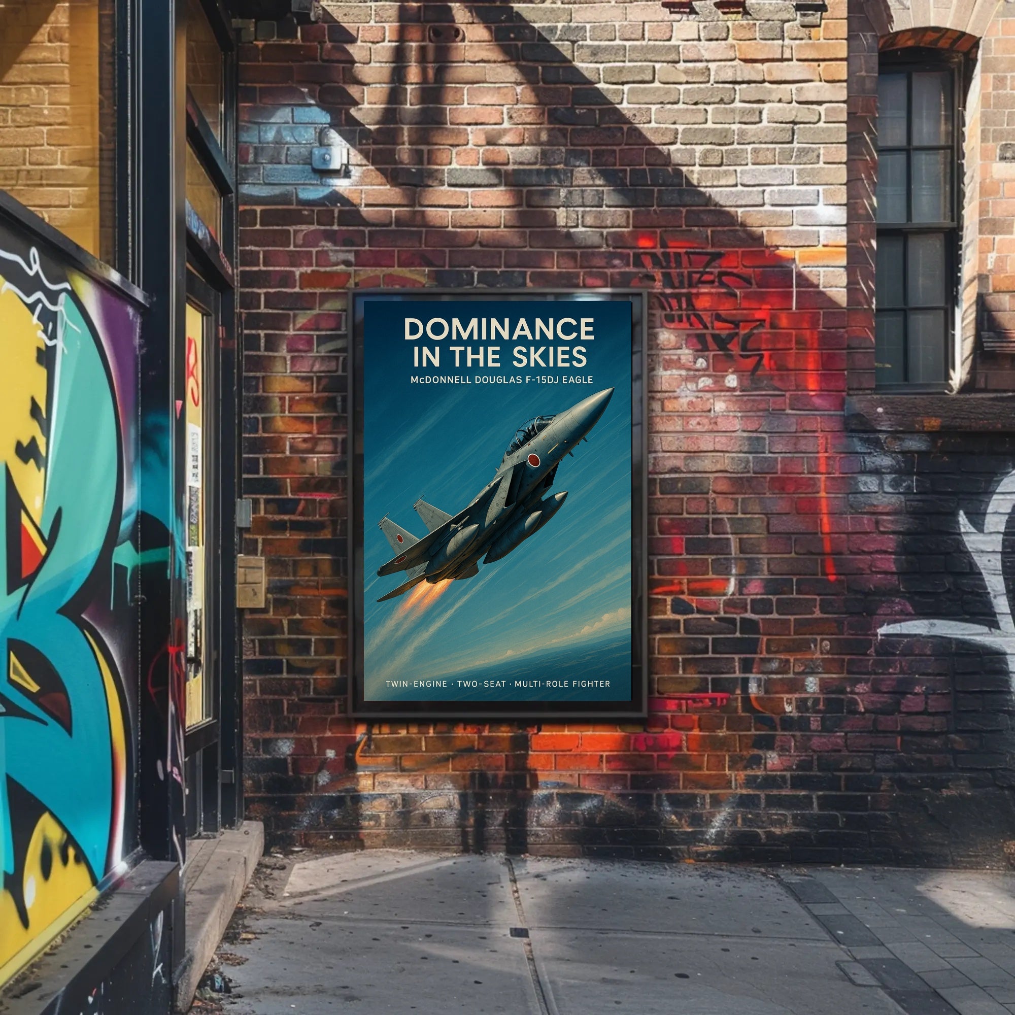 Dominance in the Skies Poster PosterGoat