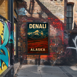 Denali Alaskas Majestic Peak Poster