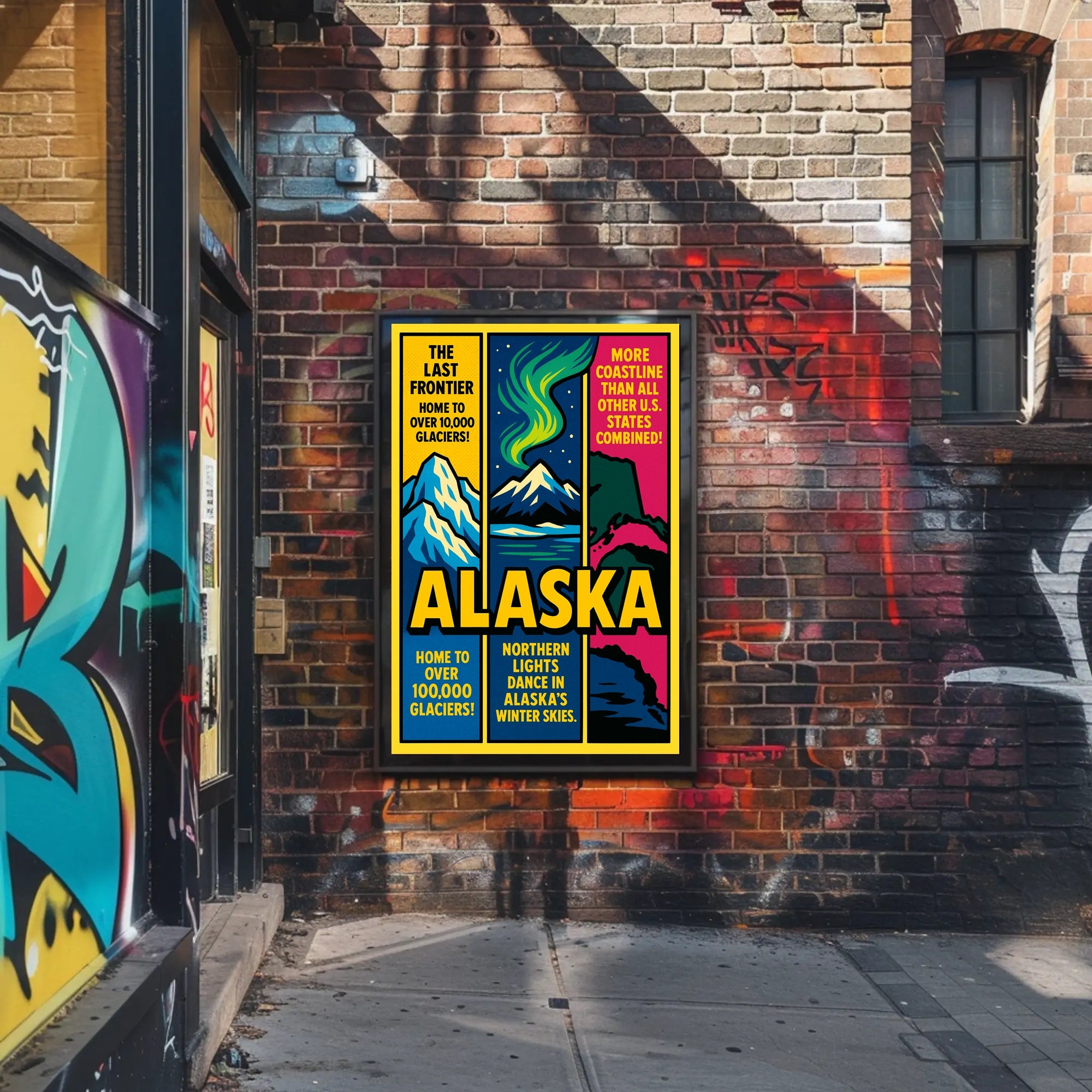 Alaska The Last Frontier Poster