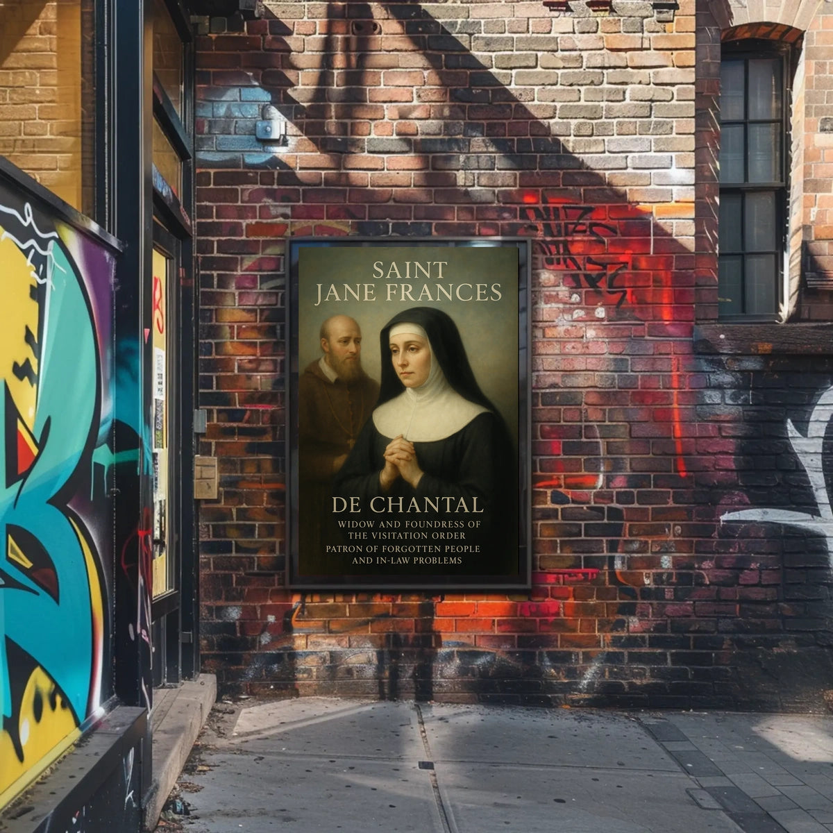Saint Jane Frances De Chantal Poster