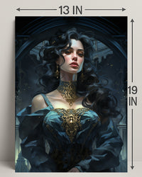 Enigmatic Elegance Poster