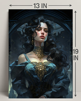 Enigmatic Elegance Poster