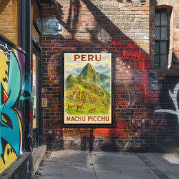 Discover Machu Picchu Poster