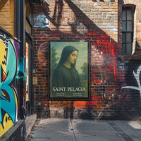 Saint Pelagia Poster