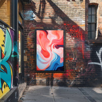 Abstract Fluidity Abstract Poster