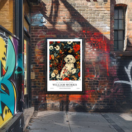 William Morris Vintage Arts and Crafts Animal Poster