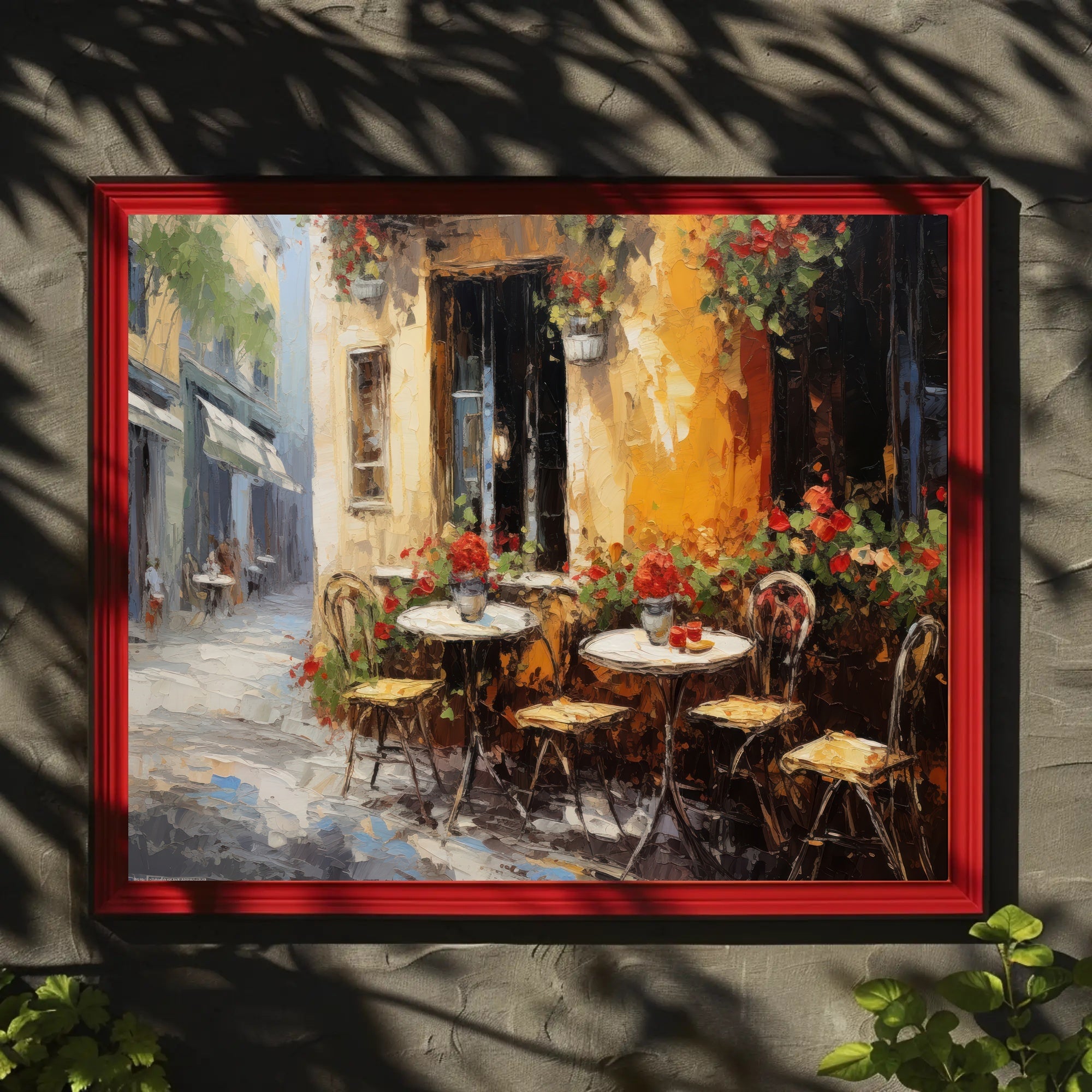 Charming Café Retreat Poster