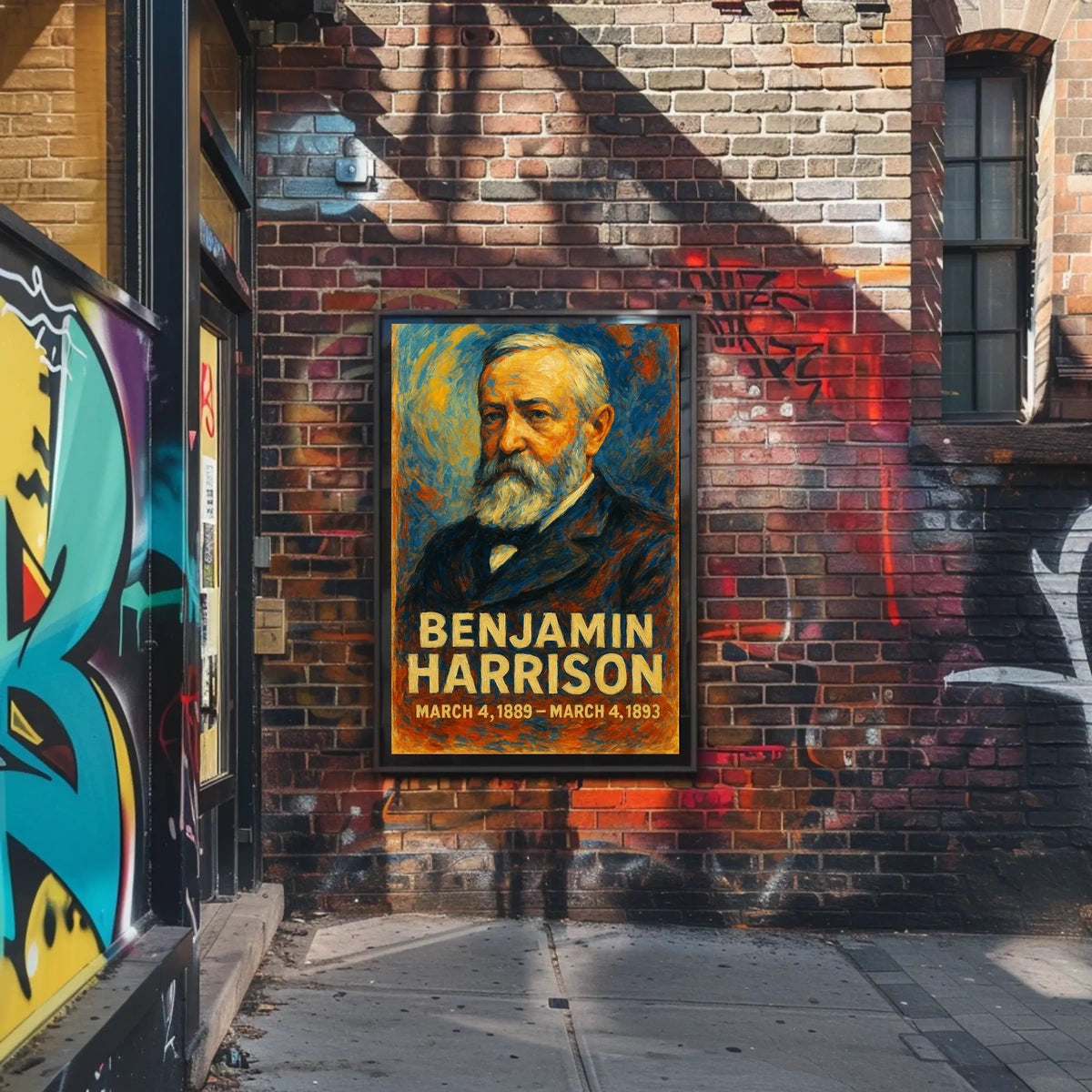 Benjamin Harrison Poster