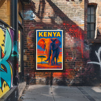 Majestic Kenya Poster