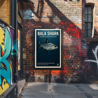 Bala Shark Nature’s Silver Bullet Animal Poster