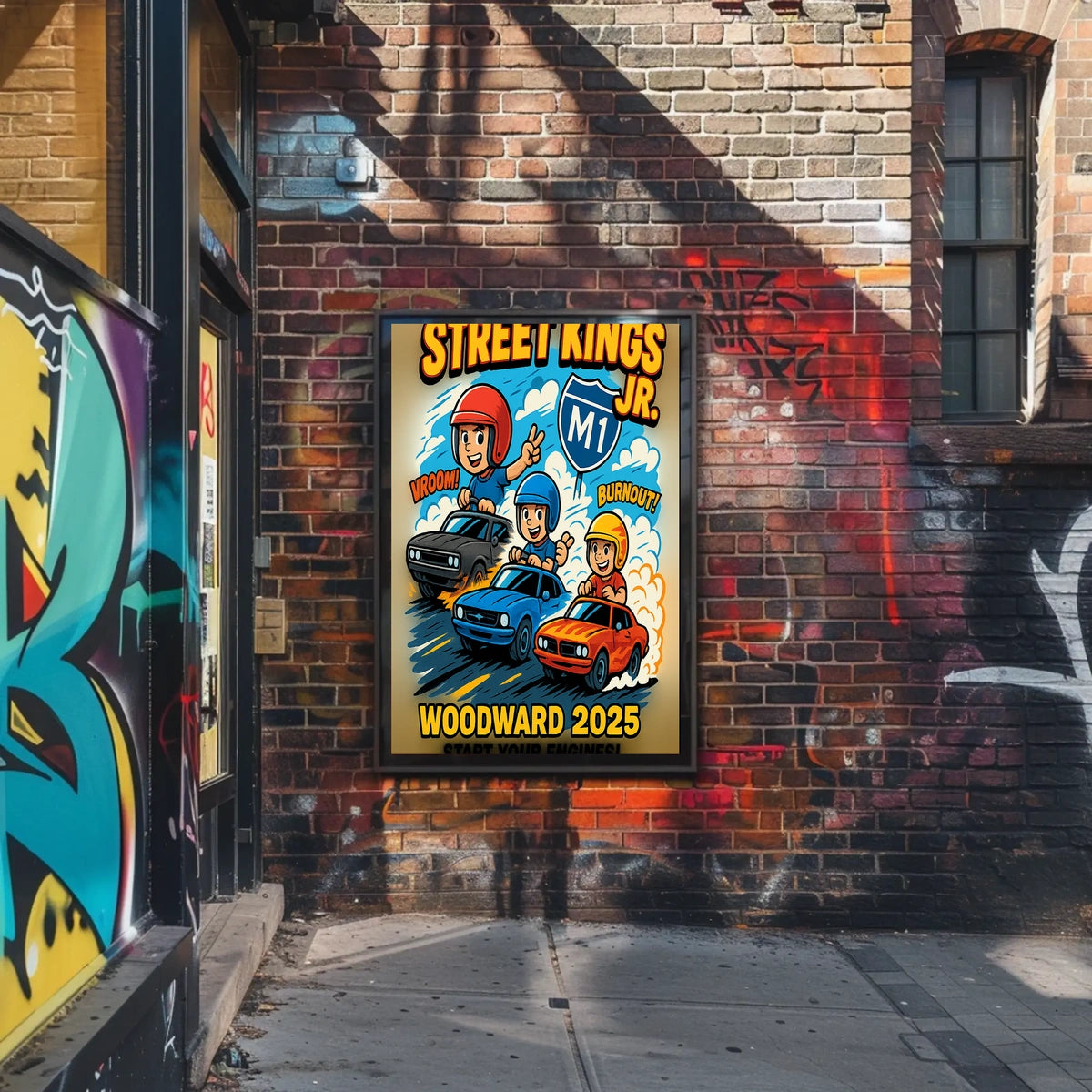 Street Kings Jr. Woodward 2025 Poster