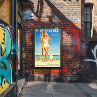 Mid Delkerke La Plage En Vogue Poster