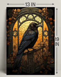 The Enigmatic Raven Poster