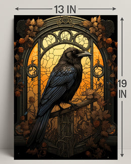 The Enigmatic Raven Poster