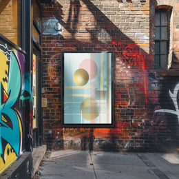 Abstract Geometric Harmony Poster