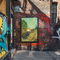 Vibrant Garden Landscape Poster