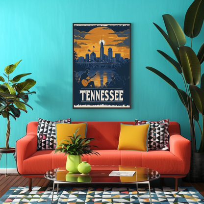 Tennessee Vintage Poster
