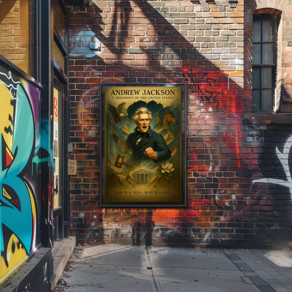 Andrew Jackson 7th President Poster