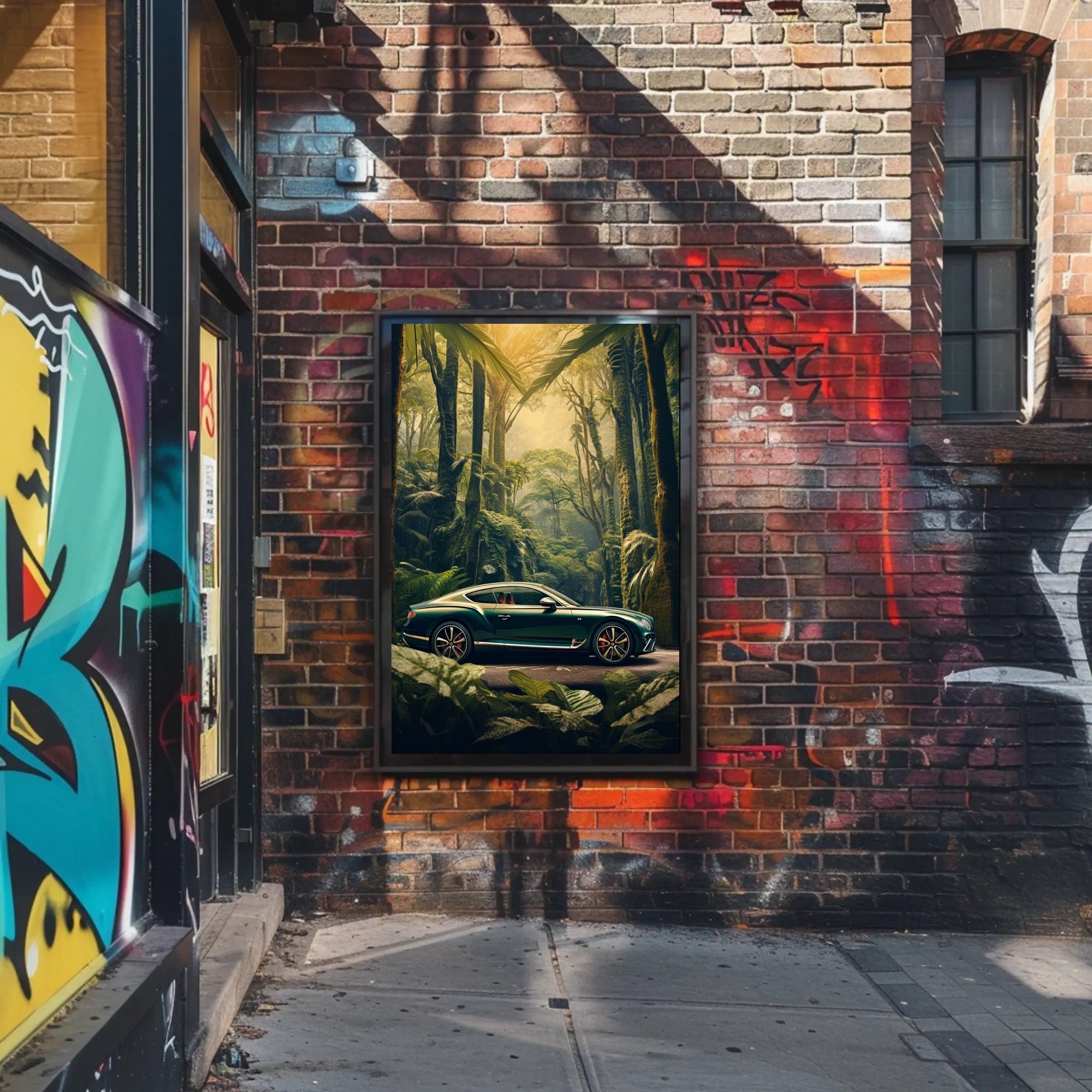 Luxury in the Jungle Poster PosterGoat