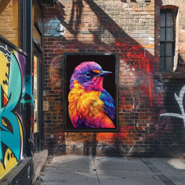 Vibrant Avian Artistry Poster