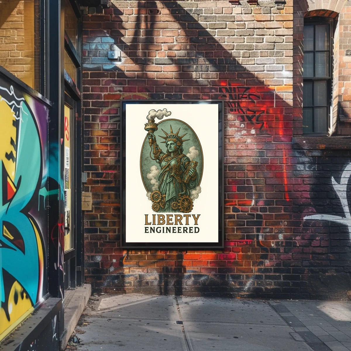 Liberty Engineered Poster