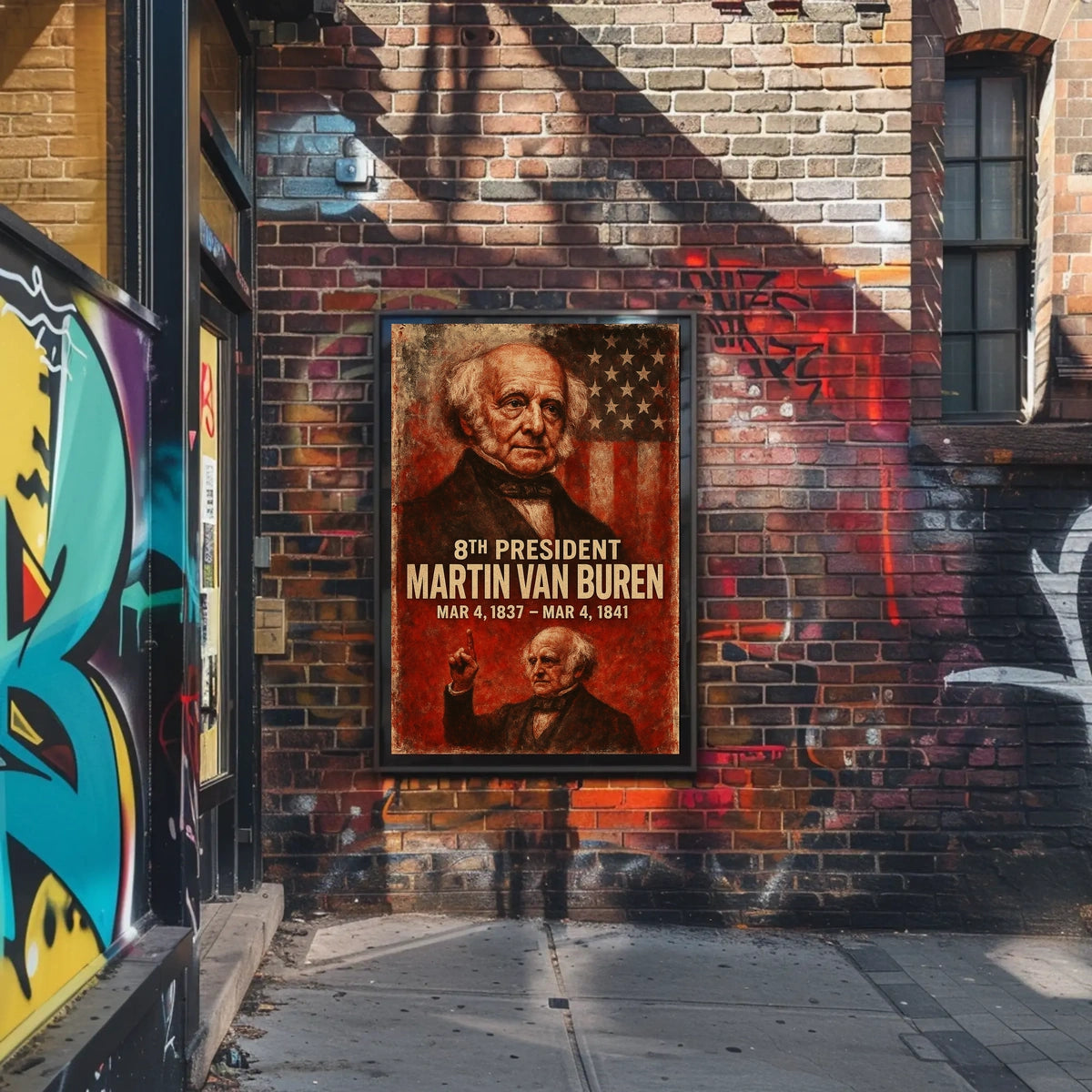 Martin Van Buren 8th President Poster