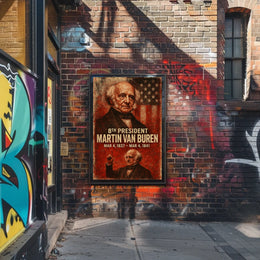 Martin Van Buren 8th President Poster