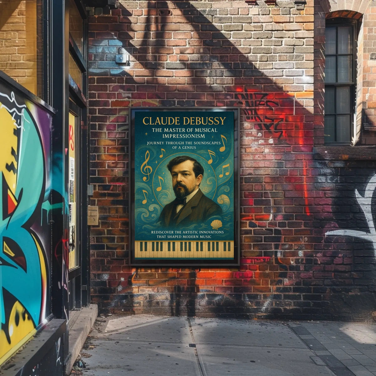 Claude Debussy The Master of Musical Impressionism Poster