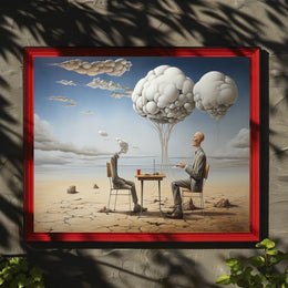 Surreal Desert Dreamscape Art Print - Abstract or Artistic Poster