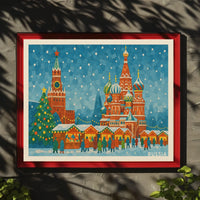 Winter Festivities in Russia Poster