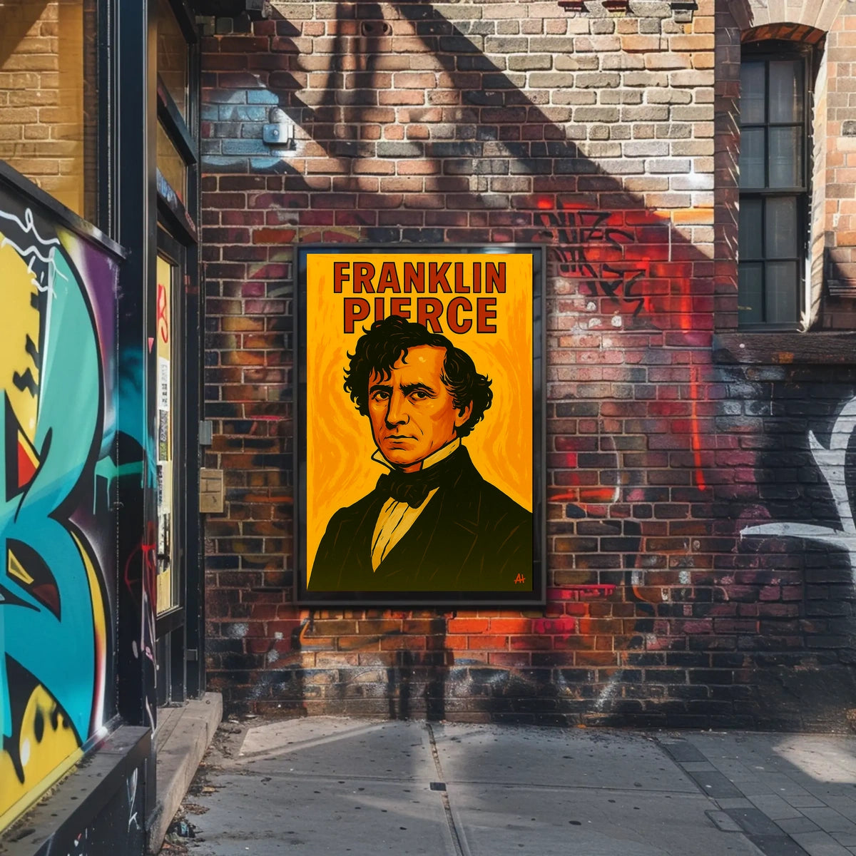 Franklin Pierce Poster
