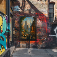 City Lights and Dreams Poster