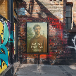 Saint Fabian Poster