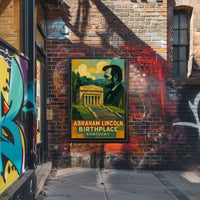 Abraham Lincoln Birthplace Poster