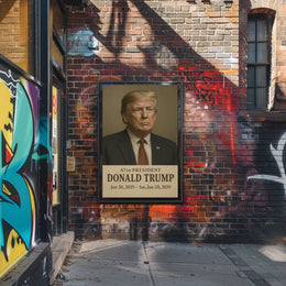 Donald Trump 47Th President Poster
