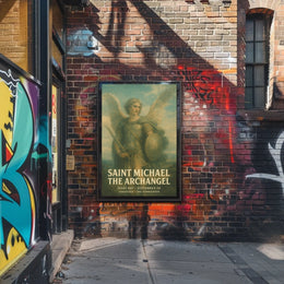 Saint Michael The Archangel Poster