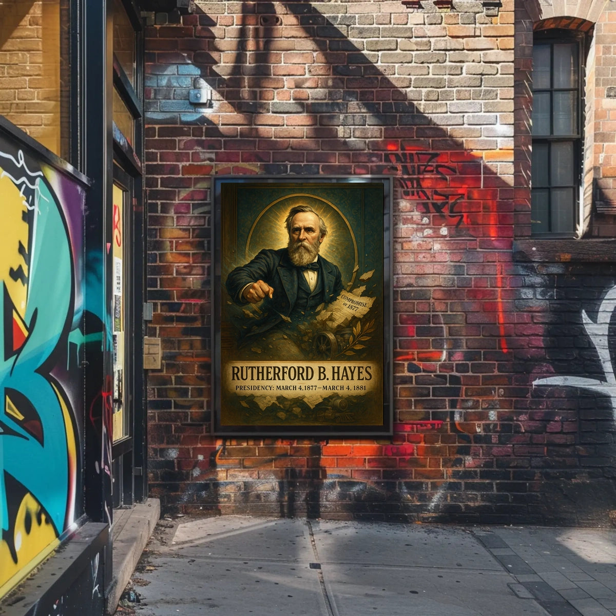 Rutherford B. Hayes 19th President Poster