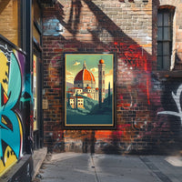 Artistic View of Florence's Duomo Poster