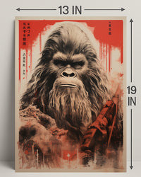 Mysterious Creature In The Wild Poster